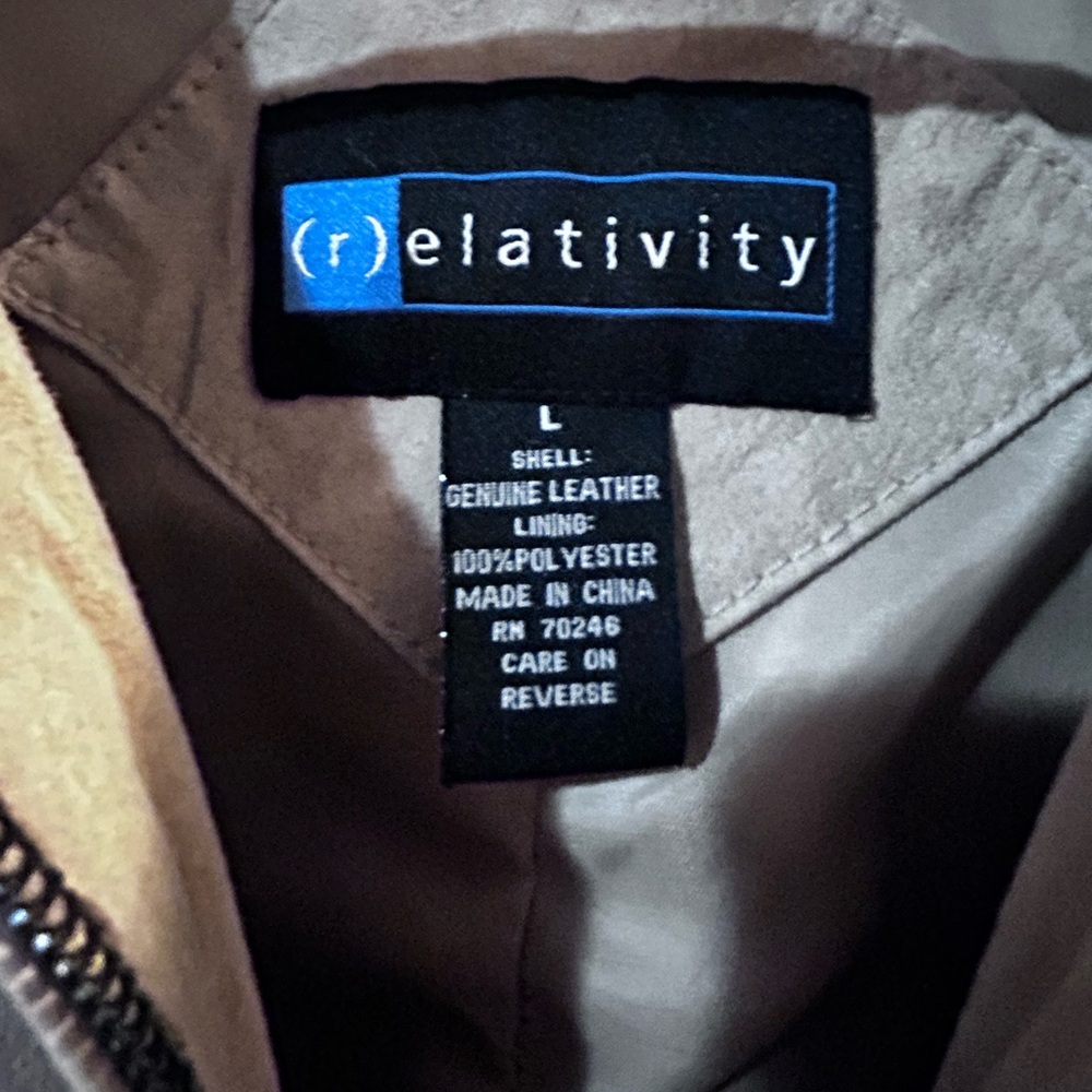 Women’s Relativity Leather Jacket